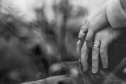 Aesthetic Black And White Couple Photography