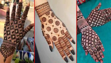 Simple Piche Hath Ki Mehndi Design