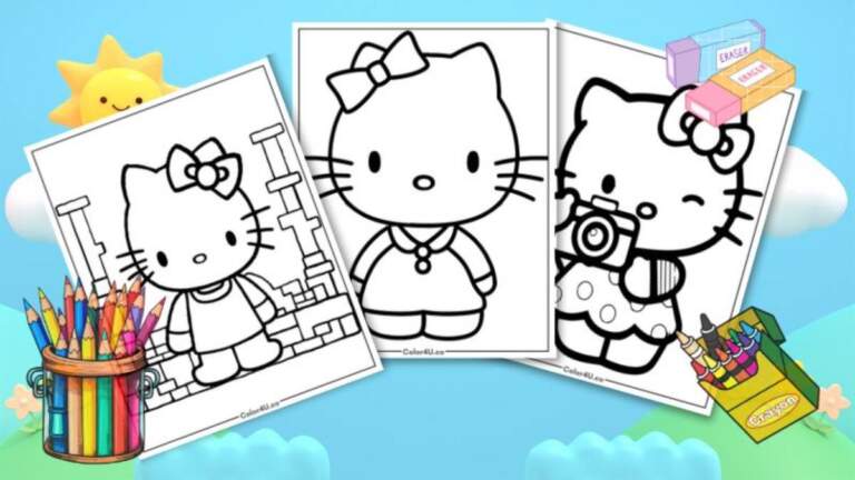 Hello Kitty Coloring Book: A Fun and Creative Adventure for All Ages