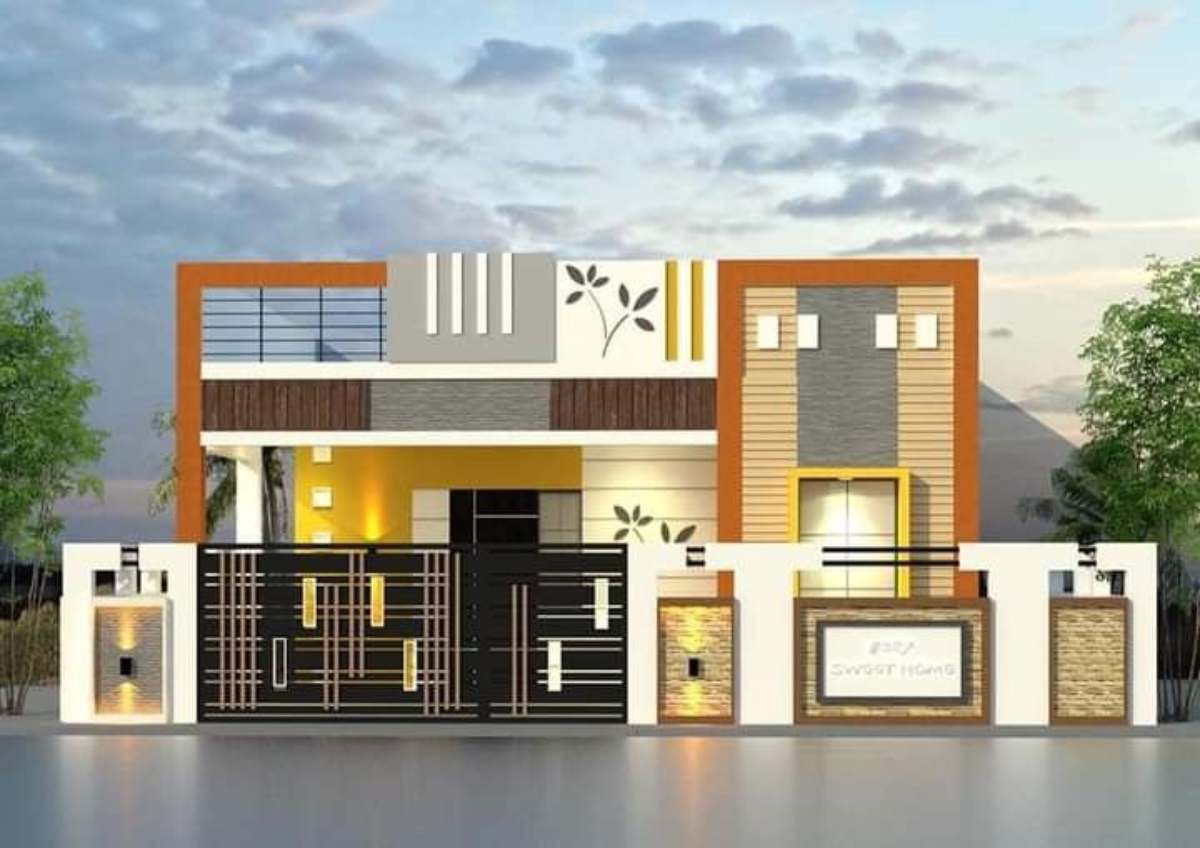 Single Floor Front Elevation Design: Ideas and Inspirations